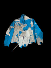 THE RAW CUT JACKET IN BLUE IV