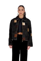 THE CHECKMATE BLISS JACKET IN BROWN