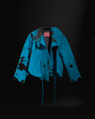 THE RAW CUT JACKET IN BLUE II