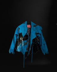 THE RAW CUT JACKET IN BLUE