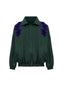 THE DAZZLED TRACK JACKET IN OLIVE