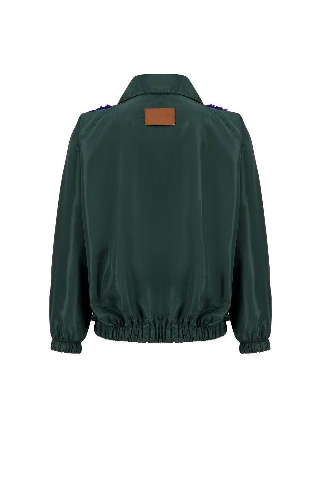 THE DAZZLED TRACK JACKET IN OLIVE