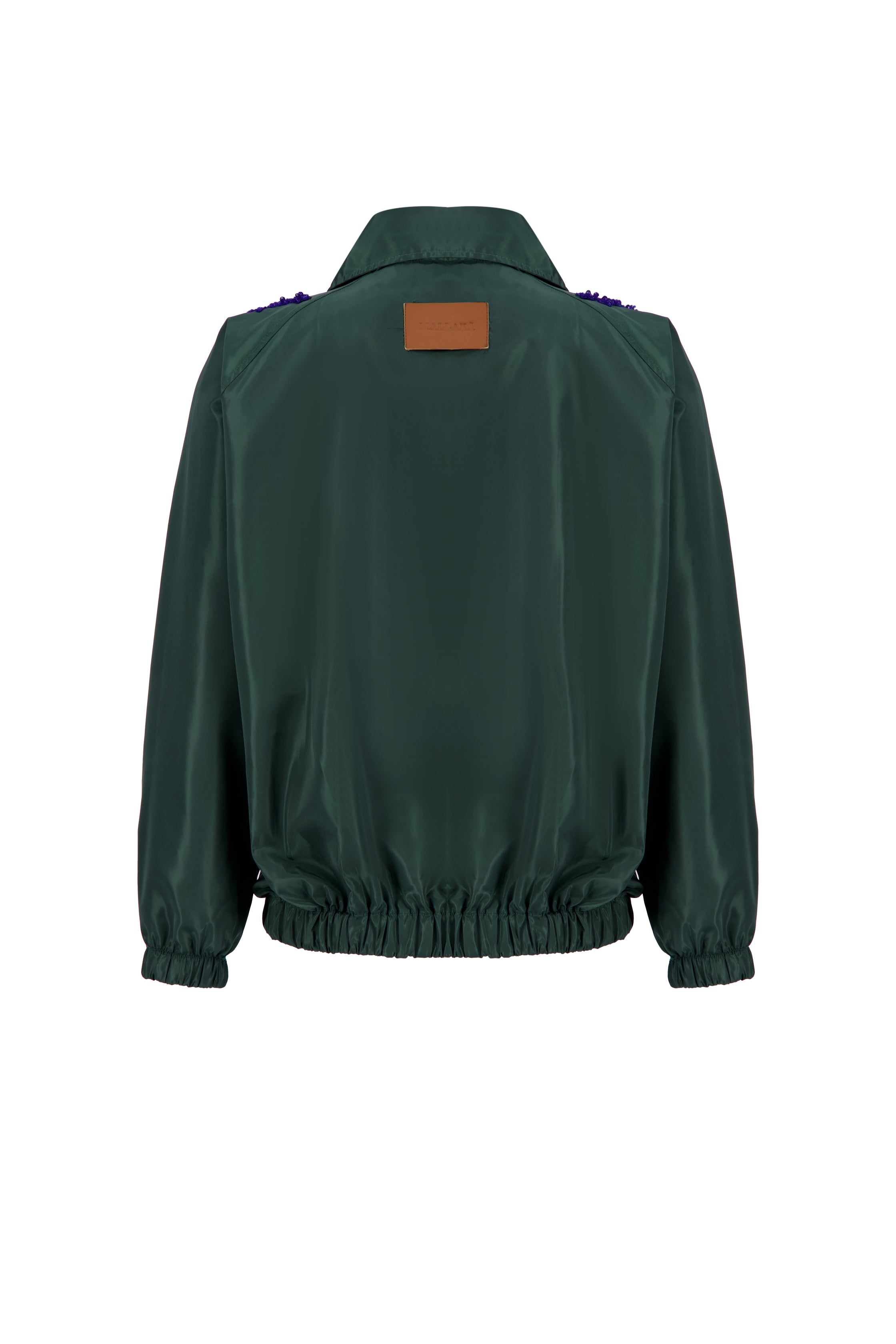 THE DAZZLED TRACK JACKET IN OLIVE