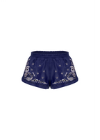 THE PAISLEY RUNNER SHORTS IN BLUE