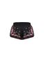 THE PAISLEY RUNNER SHORTS IN BLACK