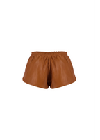 THE PAISLEY RUNNER SHORTS IN ORANGE/BEIGE