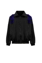 THE DAZZLED TRACK JACKET IN BLACK