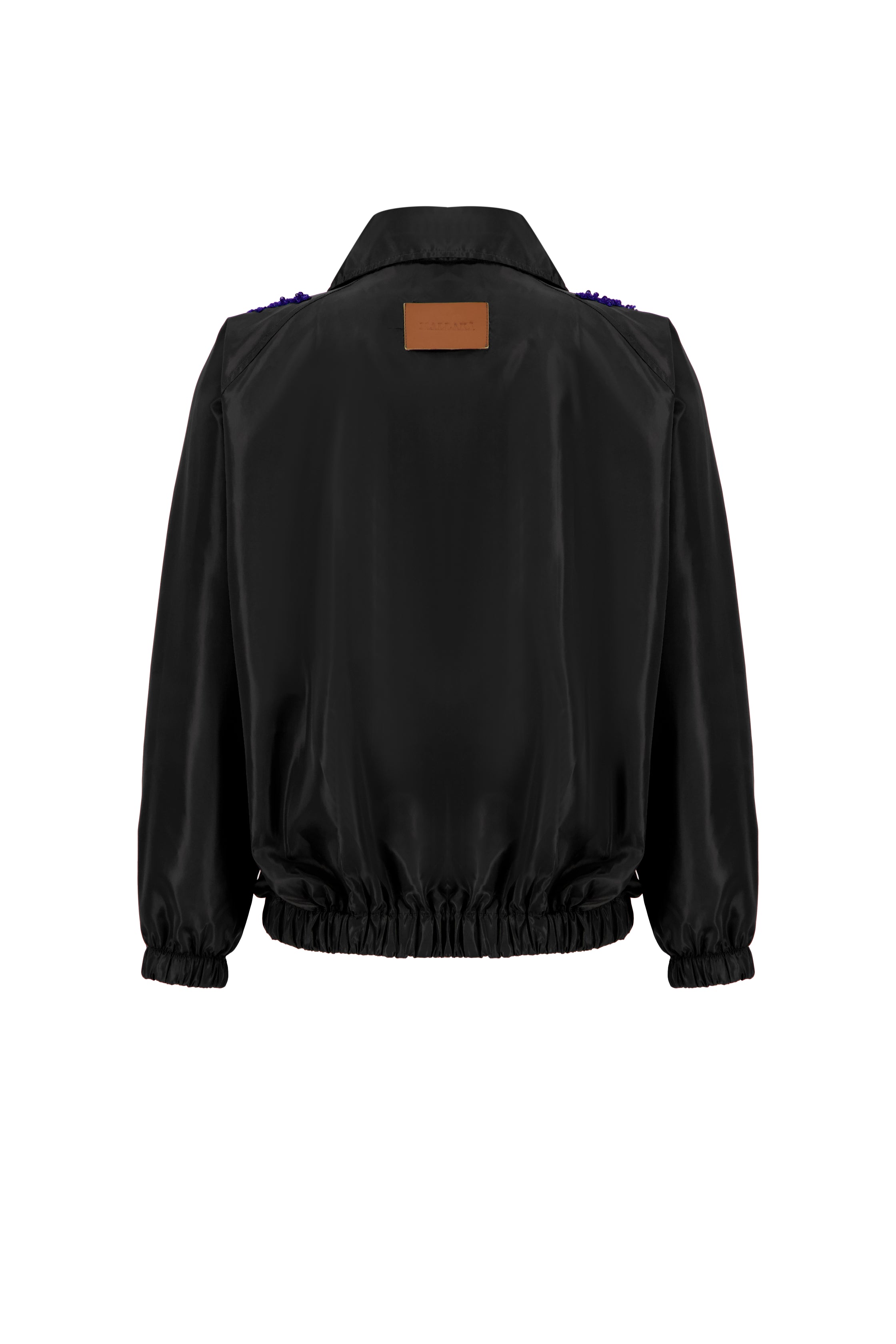 THE DAZZLED TRACK JACKET IN BLACK