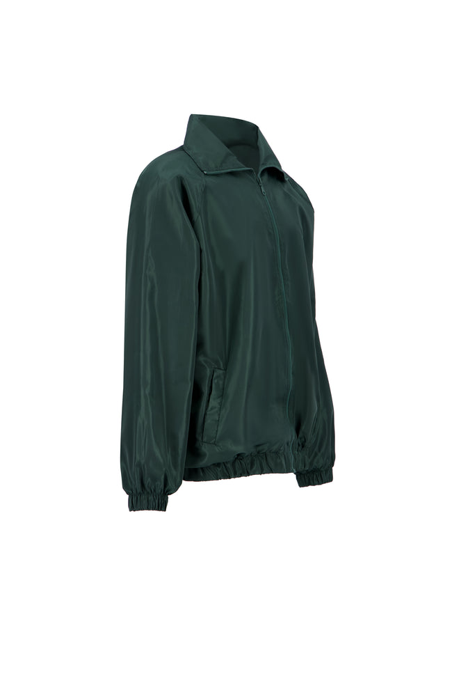 THE TRACK JACKET IN OLIVE Main Image