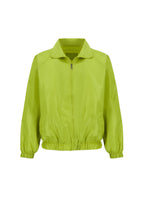 THE TRACK JACKET IN LIME GREEN