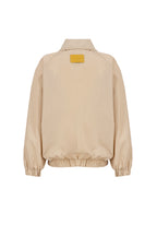THE TRACK JACKET IN BEIGE