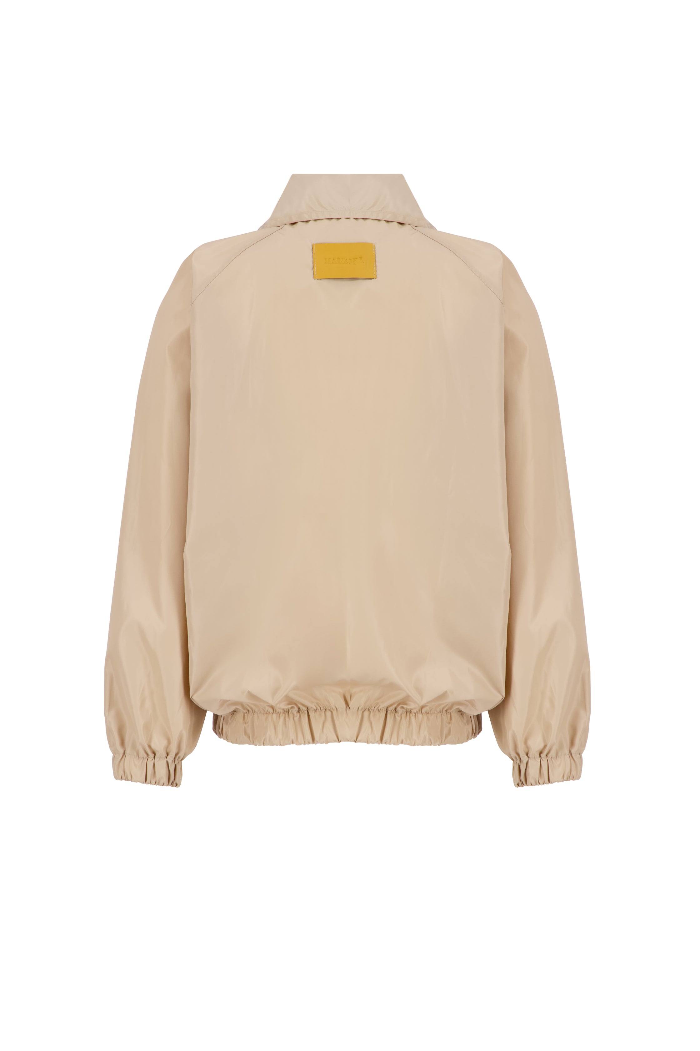 THE TRACK JACKET IN BEIGE
