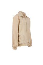 THE TRACK JACKET IN BEIGE