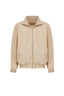 THE TRACK JACKET IN BEIGE