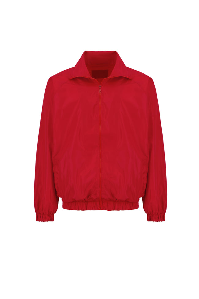 THE TRACK JACKET IN RED Hover Image