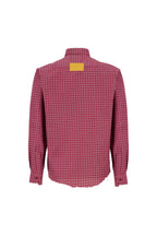 The dazzled flannel in red